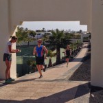 Trainen op Lanzarote