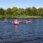 Zwemmen vrouwentriathlon Nijeveen
