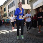 LInda aan het hardlopen