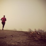 Nienke aan het hardlopen