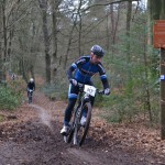 Michiel op de mtb
