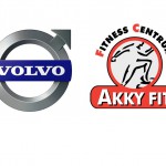 Logo Akky Fit en Volvo