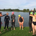 Gevorderdengroep clinic open water zwemmen augustus
