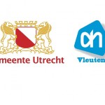 Logo's Gemeente Utrecht en Albert Heijn Vleuten