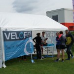Masseurs van Velofit aan de slag bij de Vrouwentriathlon Utrecht