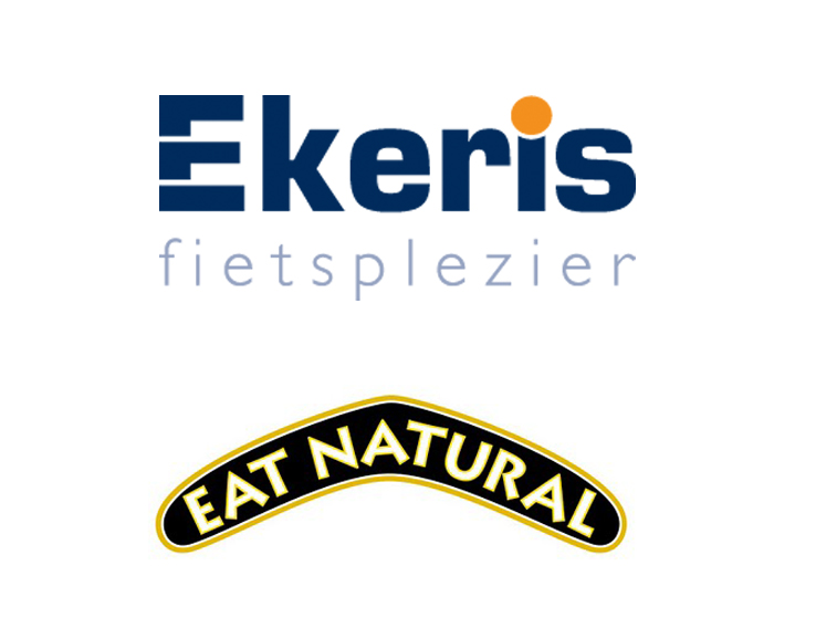 Logo's Ekeris en Eat Natural