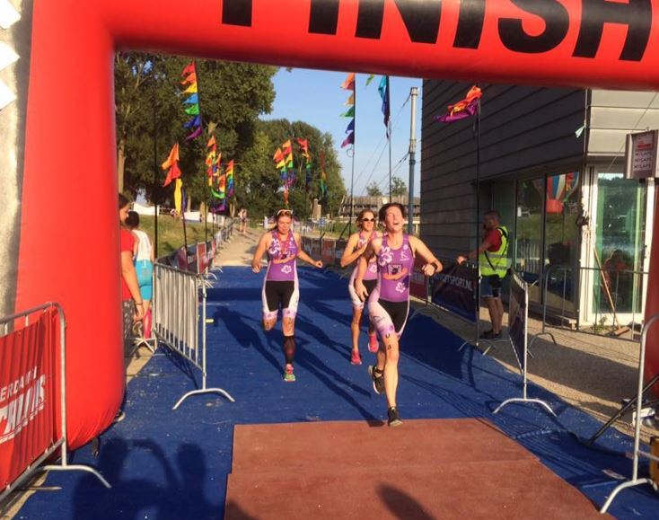 Finish op de Bosbaan