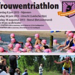 Vrouwentriathlon 2013